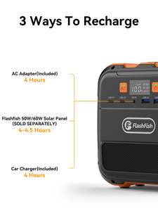 Station d'urgence portable rechargeable 230V 120W 98Wh à onde sinusoïdale pure pour voiture et extérieur, livraison gratuite A101 Pro - Product Image 6