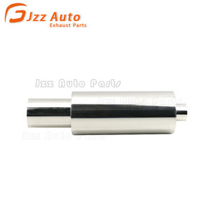 Regolare il tubo di scarico del suono dell'auto silenziatore da 6 pollici Dia Body Racing da 2.5 pollici a 4 pollici silenziatori di scarico universali - Product Image 3