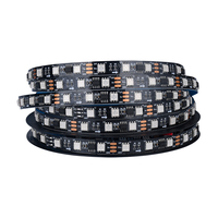 Bandes LED programmables en couleur pleine 12V SMD5050 avec circuit intégré externe pour bars et KTV