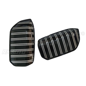 2 pièces Grilles de calandre avant argent/noir pour BMW I3 2022-2023, autocollant de couverture de calandre avant, accessoires de voiture - Product Image 4
