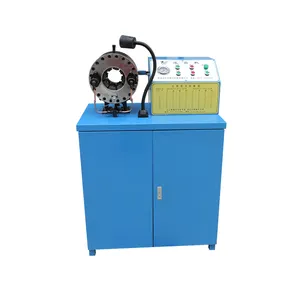 Hydraulic hose press machine with 51mm large crimping range