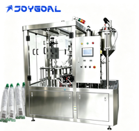 Machine de remplissage et de bouchage rotative automatique pour sachets à bec verseur long, Doypack, liquides, sirops, solutions orales