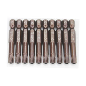 <b>Torx</b> <b>Screwdriver</b> Bits 6 Mm 1 4 Inch S2 Steel Magnetic Hardened Plum Blossom Shape Pneumatic Tool Accessories - Product Image 2