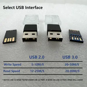 ที่กำหนดเอง3D โลโก้ไม้คริลิค Crytal Pendrive Cle หน่วยความจำ Usb 2.0 3.0ไม้ USB 2.0 64GB 32GB 16GB 4GB Usb แฟลชไดรฟ์