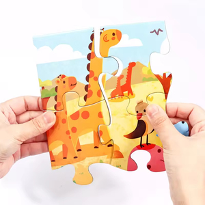 Rompecabezas Preescolar EPT de Piezas Grandes, 48 Piezas, Aventura de Dinosaurios y Ciencia Animal, con Caja de Transporte, Edades 3+ - Product Image 4