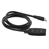 Câble d'extension USB de haute qualité 5M 10M 15M 20M 30M USB2.0 Répéteur actif Mâle vers Femelle Câbles longs avec amplificateur de signal