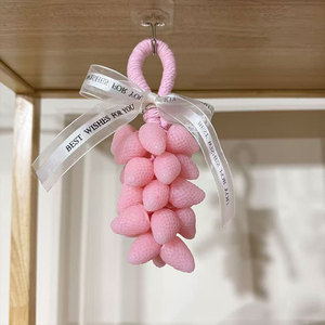 Prix de bienvenue exclusif transfrontalier : Savon artisanal à la fraise cristalline, aromathérapie aux huiles essentielles, cadeau décoratif fait main - Product Image 3