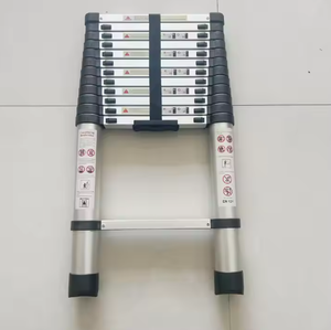 Easy Operate Take <strong>Small</strong> Space Good Stability Aluminum Telescopic <strong>Ladder</strong> - Product Image 1