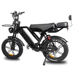 Bicicletta <span class=keywords><strong>Elettrica</strong></span> a Due Posti con Pneumatici Fat da 20 Pollici, <span class=keywords><strong>Bici</strong></span> <span class=keywords><strong>Cargo</strong></span> Ibrida da 250W, Design E-Bike Fuoristrada VOMO X50 - Product Image 6