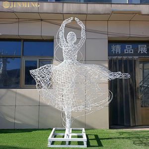 Escultura de hormiga de acero inoxidable, escultura de hormiga perforada, escultura de animal de césped comunitario, escultura de hormiga tejida - Product Image 2