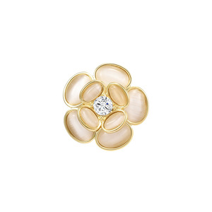 XILIANGFEIZI Nuevo Broche de Cristal Ojo de Gato con Hebilla Magnética Antiluminiscente de Camelia para Abrigo con Accesorios al por Mayor - Product Image 6