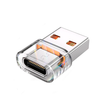 Adaptador Justlink USB a Tipo C, USB 2.0 OTG 480Mbps, Carga Rápida, Convertidor Hembra Tipo C para Laptop, PC, Teléfono, Tablet