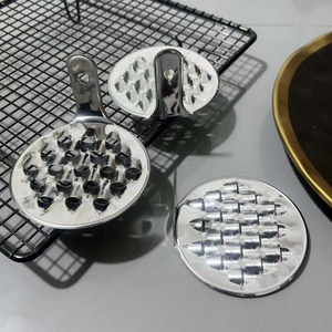 Herramienta de raspado manual al por mayor Syh392, raspador de acero inoxidable 430 para frutas y verduras, pelador en frío - Product Image 1