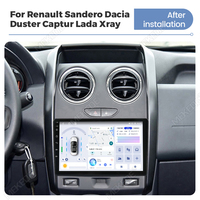 Écran Android MEKEDE X10 X20 X30 X40 1280*720 2K avec ventilateur de refroidissement, Car-play, DSP, GPS pour Renault Sandero, Dacia Duster, Captur, Lada Xray