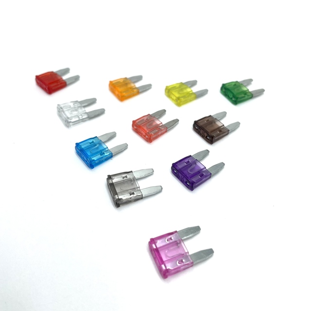 Auto Mini Blade Fuse 1A 2A 3A 5A 7.5A 10A 15A 20A 25A 30A 35A 40A 32V - for Car, Truck, Motorcycle, Automotive