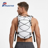 Sac d'hydratation en polyester Nepest 12L avec fermeture éclair, sac à dos de cyclisme/ ski, sifflet de sécurité, poche à eau de 2L |   Course à pied |   Ajustable