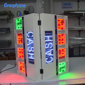 Affichage LED direct usine pour prix de carburant, panneau LED pour pompe à essence, affichage LED pour prix de gaz - Product Image 3