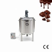 Petit moulin de raffineur de chocolat de laboratoire Conche 50L 500L 1000L rectifieuse de raffinage de chocolat Conching