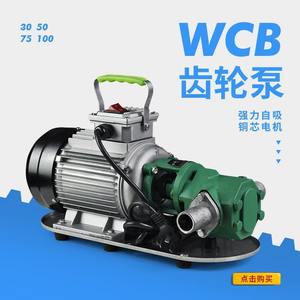 220V/380V WCB Self-Priming Gear <b>Oil</b> <b>Pump</b> Stainless Steel for Hydraulic <b>Oil</b> Engine <b>Oil</b> Diesel/Gasoline Viscous <b>Oil</b> Other <b>Oils</b> - Product Image 2