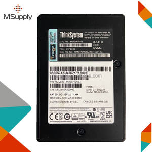 01PE249 3.84TB NVMe U.2 2.5英寸SSD服务器系列内部二手翻新4XB7A10176 PM983 MZ-QLB3T80 MZQLB3T8HALS-000V3 - Product Image 1