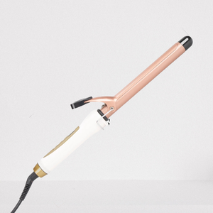 Bigoudi de cheveux professionnel, fer à friser, titane, Rose or, 1 pouce, <span class=keywords><strong>Mini</strong></span> baguette à boucler, pour bigoudi - Product Image 1