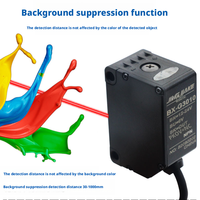 Laser de suppression d'arrière-plan longue distance BX-G3010 concentré non diffusé noir et blanc isodistant 0-2 mètres