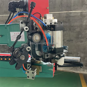 Machine à coudre manuelle pour boîtes en <span class=keywords><strong>carton</strong></span> ondulé GDJ OEM/ODM avec plaque de poussée et double commande servo - Product Image 4