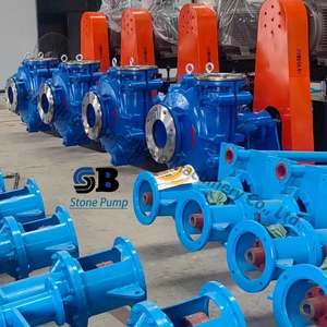 Bomba de lodos horizontal personalizable de alta presión Baoding Stone Pump Machinery, bomba centrífuga industrial para mecanizado - Product Image 3