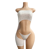 Tenues de strip-teaseuse ELITES, vêtements de danse exotiques, élastiques, bronzants, ajustables, pour la pole dance