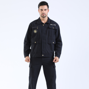 Tuta da <span class=keywords><strong>Lavoro</strong></span> Professionale Unisex in Cotone e Poliestere Resistente all'Usura con Protezione per Motosega e Logo Personalizzato - Product Image 1
