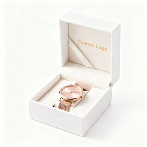 Biodegradable Custom Matte Material Watch Packaging Handmade Rigid <b>Magnetic</b> <b>Box</b> With Foam Insert - Product Image 3