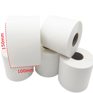 厂家/批发热敏纸标签纸100x150 4 \ "* 6 \" 超市食品服装包装标签 - Product Image 1