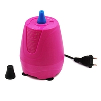 Pompe à ballons électrique Hstyle, prise EU, 220-240V, rose, portable, gonfleur de ballons, souffleur d'air, outils pour guirlandes de ballons, décoration de fête, BA007
