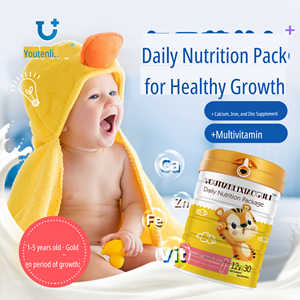 <span class=keywords><strong>Latte</strong></span> in <span class=keywords><strong>Polvere</strong></span> Fortificato TBG per Neonati con Nutrizione Completa, Vitamine e DHA, 15g*30 Bustine per Lattina, Uso Quotidiano - Product Image 1