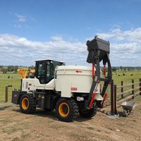 Camion malaxeur à béton de type lourd avec cuve de 4m3 à entraînement moteur pour la construction de ponts