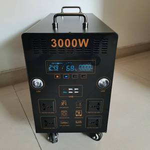 โรงงานผลิต OEM ODM สถานีไฟฟ้าสำรองพกพา 3000W 5120WH ลิเธียมไอรอนฟอสเฟต สำหรับใช้ในบ้าน ใช้พลังงานจากโซลาร์เซลล์และรถยนต์  ใช้งานได้ยาวนาน - Product Image 2