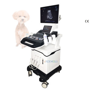 CE Hospital Clínica VET 3D Color Doppler Ultrasonido Máquina Veterinario Carretilla de ultrasonido de la máquina de ultrasonido de la JM-908A - Product Image 1