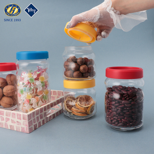 ราคาขายส่งจากโรงงาน ขวดโหลแก้วทรงกลมสำหรับเก็บน้ำผึ้งหรือแยม ใช้ซ้ำได้ ขนาด 450 มล. 700 มล. 900 มล. - Product Image 3