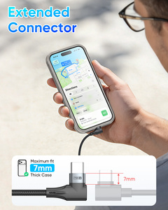 Small MOQ 60W 0.3m USB CFast <b>Charging</b> Data <b>Cable</b> Mobile Phone Car Power Bank-Eco-Friendly Nylon Custom <b>Cable</b> 3-Year Warranty - Product Image 2