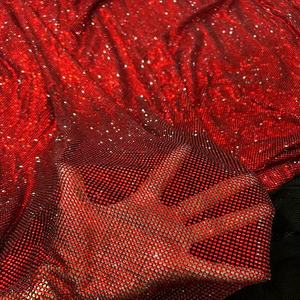 Yeni moda küçük kuşgözü Mirco Fishnet Net Rhinestones kristal Bikini Bodysuit için - Product Image 1