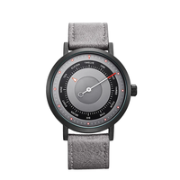 Montre d'affaires de luxe au design unique pour hommes Montre étanche