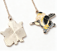 Marcapáginas de Metal con Personaje de Mitología Tradicional China, Colgante de Esmalte con Forma de Mono, Marcapáginas de Cultura Oriental, Regalo de Lectura, Recuerdo