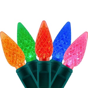 Mỹ dâu tây 110V dẫn ánh sáng chuỗi ngoài trời không thấm nước đầy màu sắc <span class=keywords><strong>C6</strong></span> giáng sinh & vườn kỳ nghỉ trang trí ánh sáng IP65 đánh giá - Product Image 1