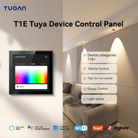Nuevo diseño de 4 pulgadas multifunción Tuya Control remoto inalámbrico Zigbee Automation Gateway Scene Switch Panel