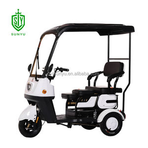 Triciclo Eléctrico SUNYU de 3 <span class=keywords><strong>Ruedas</strong></span> Toto 48V para Adultos con Carrocería Abierta, Scooter Eléctrico con Energía Solar de 3 <span class=keywords><strong>Ruedas</strong></span> para Desplazamientos - Product Image 1