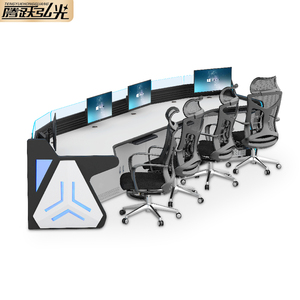 Factory Wholesale Customized Control Monitoring Desk Modern Command Center Office Desk Monitor Console - Product Image 2