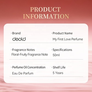 <span class=keywords><strong>Parfum</strong></span> pour femme 50 ml longue tenue Mon Premier Amour, notes florales fruitées, spray corporel EDP pour usage quotidien et voyage - Product Image 3