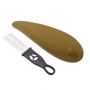 Venta al por mayor/OEM/Precio de fábrica Orff Instrumento de percusión Café Afeitado Acompañamiento Rana Tubo de canto - Product Image 2