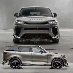 Kit carrosserie en fibre de carbone de style MSY pour le nouveau Land Rover Range Rover Sport SV <span class=keywords><strong>SVR</strong></span> 2024, mise à niveau vers les kits carrosserie de style M, lèvre de pare-chocs - Product Image 2