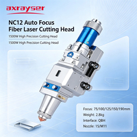Cabezal de Corte Láser de Fibra con Enfoque Automático WSX NC12, Interfaz QBH, Múltiples Distancias Focales para Piezas de Máquinas de Corte Láser CNC para Metal